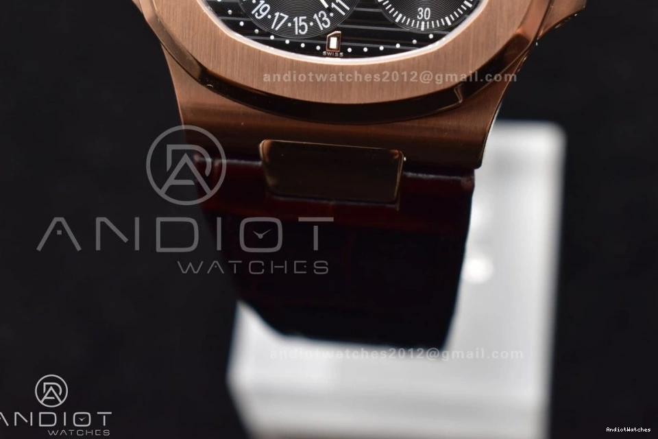 SS Dial Strap RG A23J GRF Nautilus Edition on Gray 912 Premium Brown Best 5712 Croco 0115